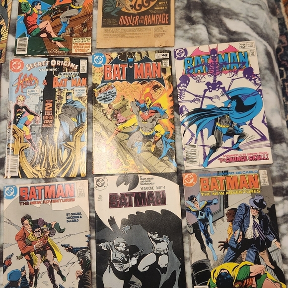 Dc Comincs Lot Of 14 Batman EUC 1980s #416 407 410 362 418 360 318 6 319 320 - Picture 3 of 4